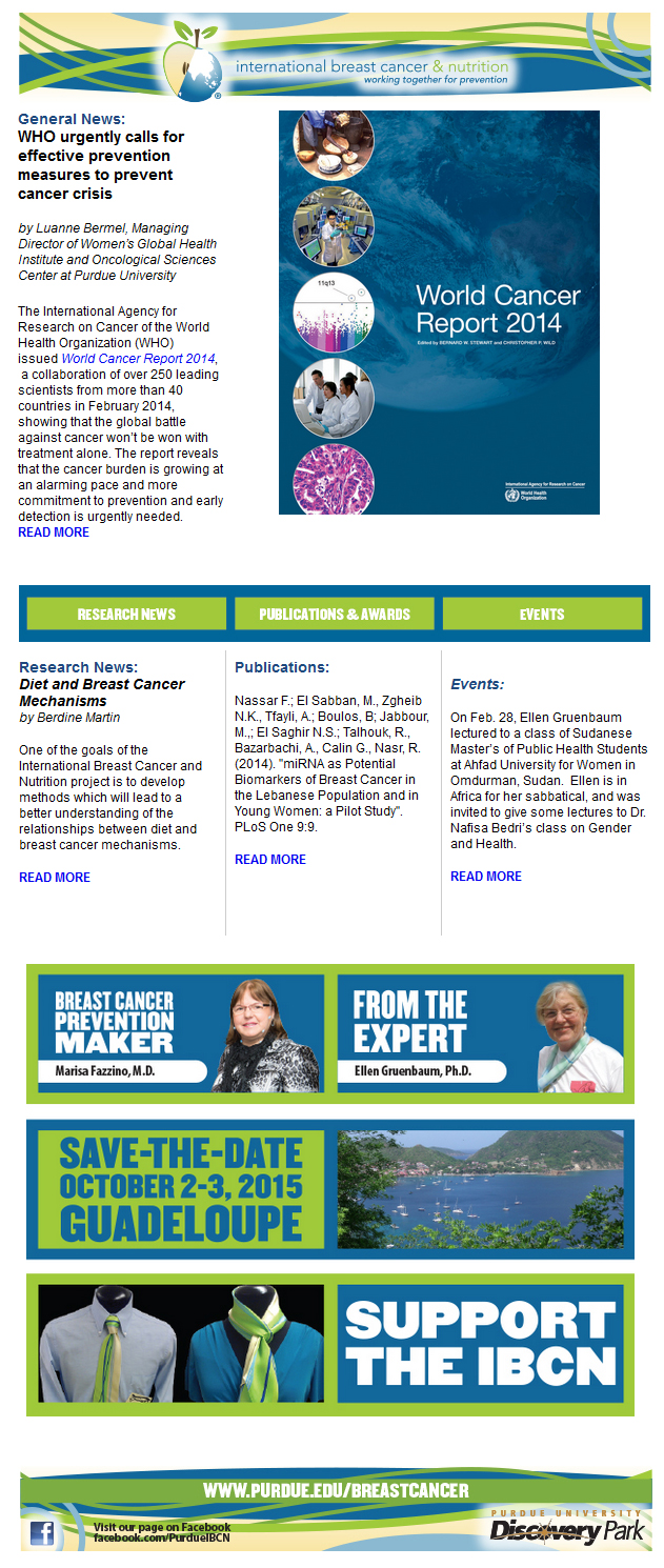 2015 Spring Newsletter